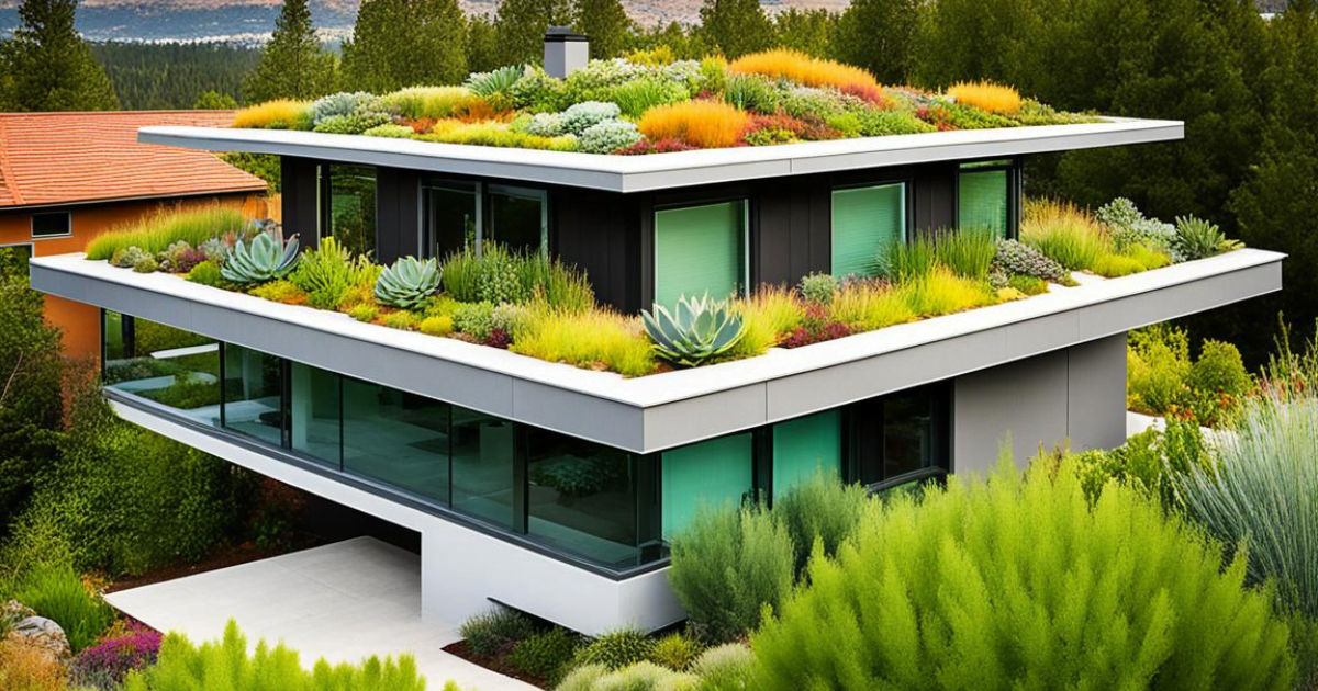 O Verde que Vem de Cima: Como Criar um Telhado Verde Sustentável em sua Casa