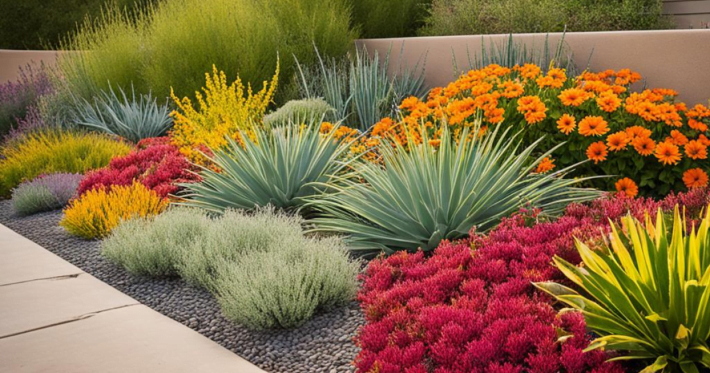 Jardins com Plantas Nativas e Tolerantes à Seca