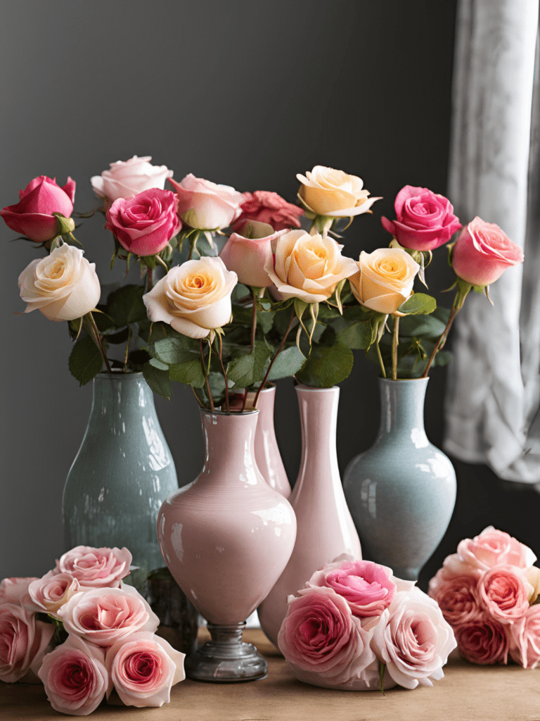 rosas em vasos beleza e encanto no seu lar