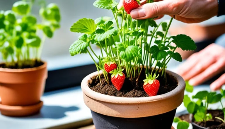 Guia Completo de Como Plantar Morango no Vaso