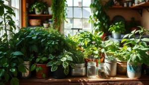 Horta em Casa: Como Criar um Cantinho Verde com Materiais Recicláveis