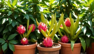 Pitaya em Vasos: Como Cultivar Mesmo Sem Muito Espaço
