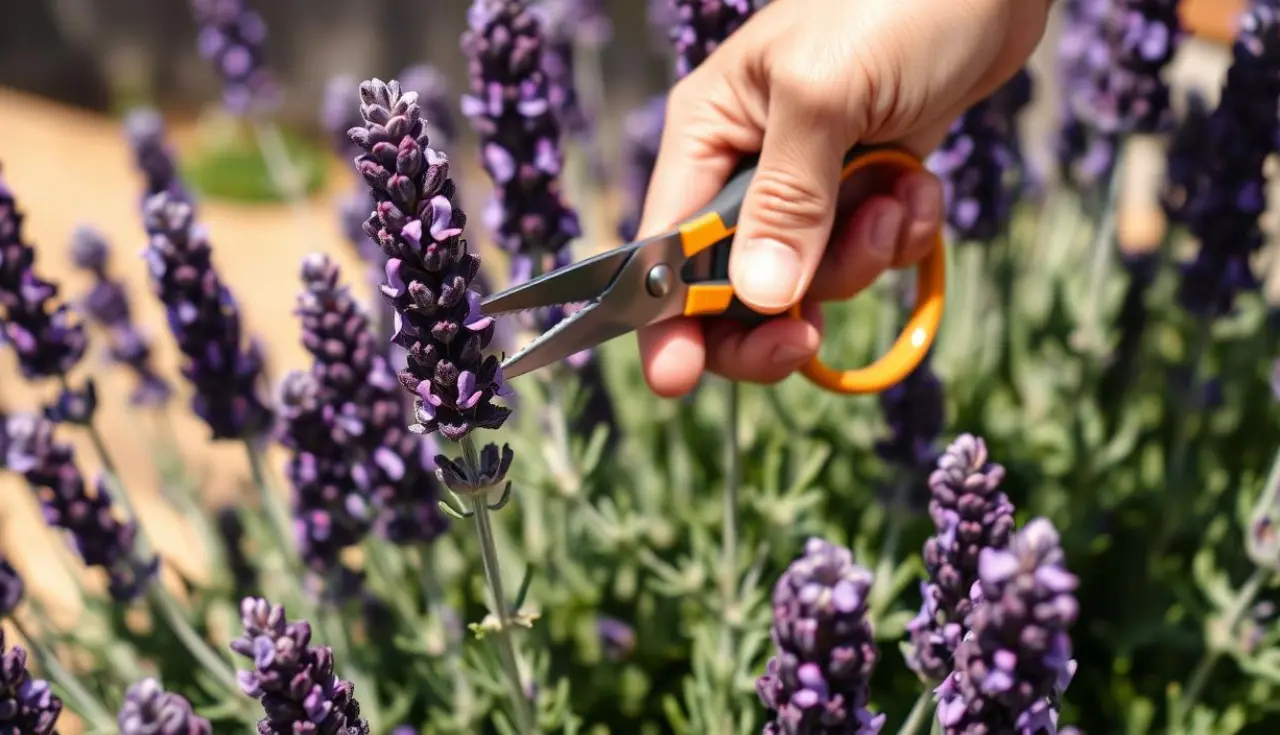 técnicas de poda de lavanda