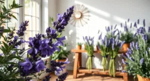 como plantar lavanda em casa