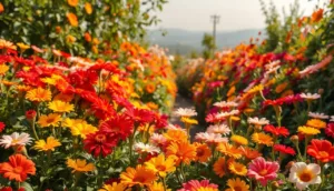 flores que gostam de sol e florescem o ano todo