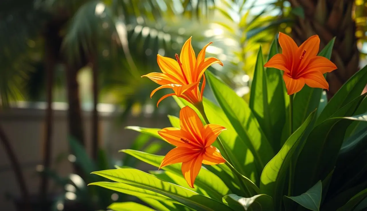 estrelícia para decoração