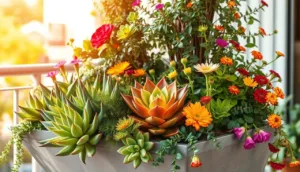 plantas resistentes ao sol para vasos