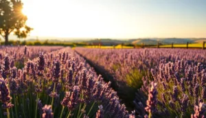 como montar um canteiro de lavanda