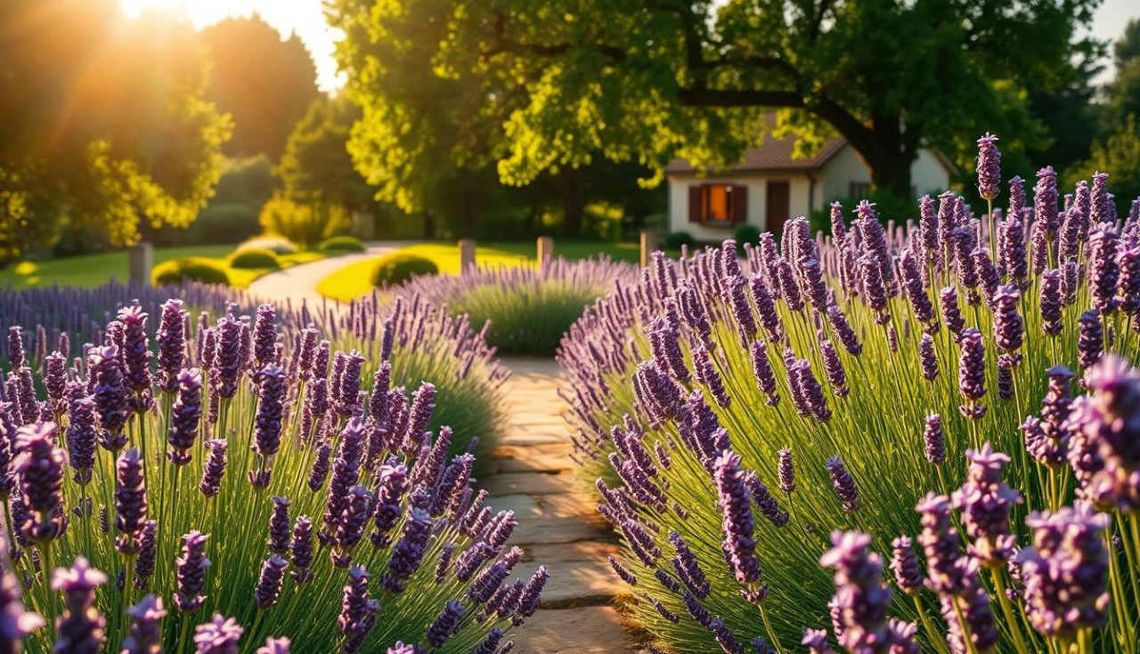 Irrigação lavanda