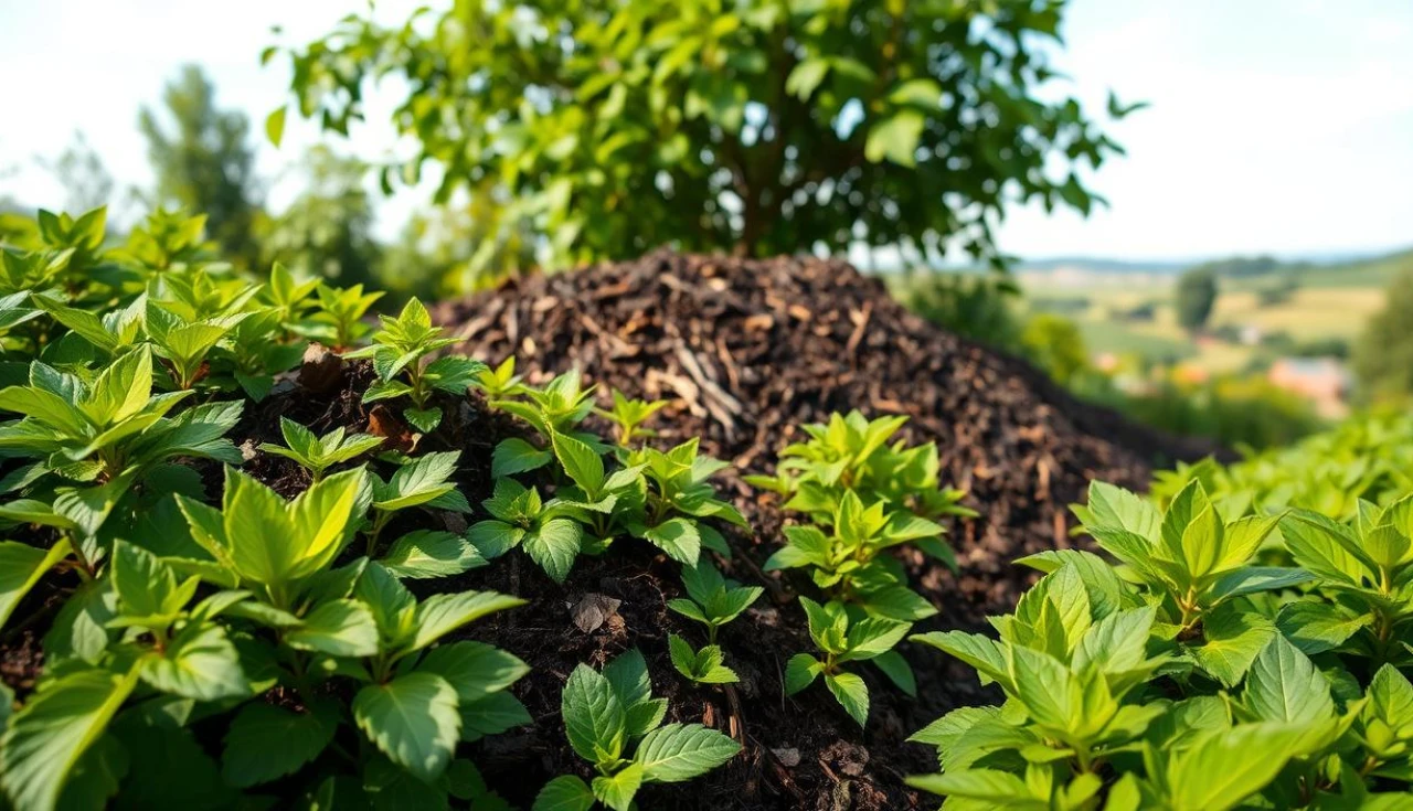 benefícios do adubo natural para plantas
