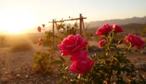 Como cultivar rosas do deserto