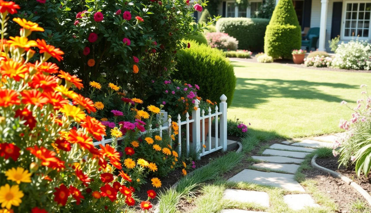 estilos de jardim frontal