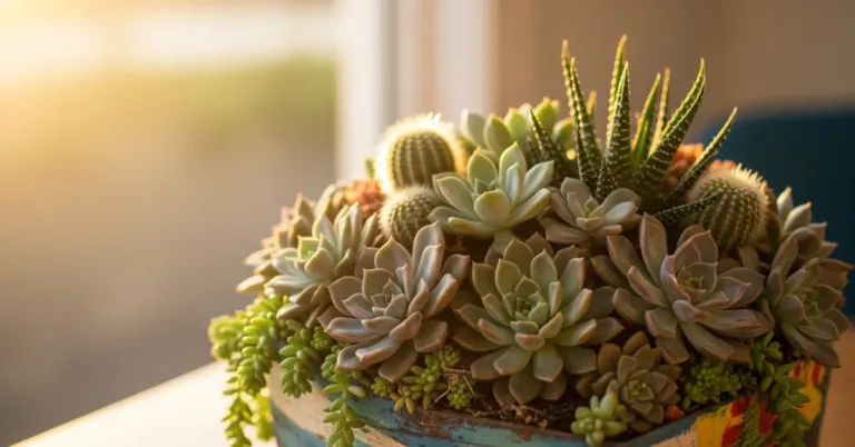 jardim de suculentas