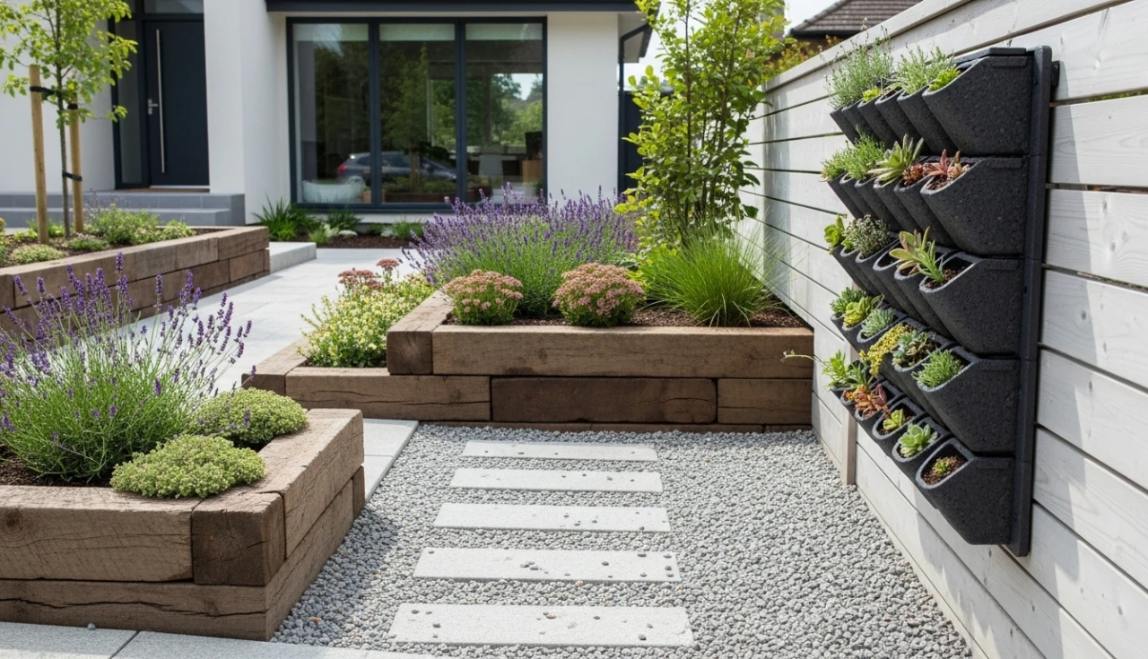 Inspirações de jardins pequenos