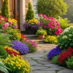 jardim em frente de casa
