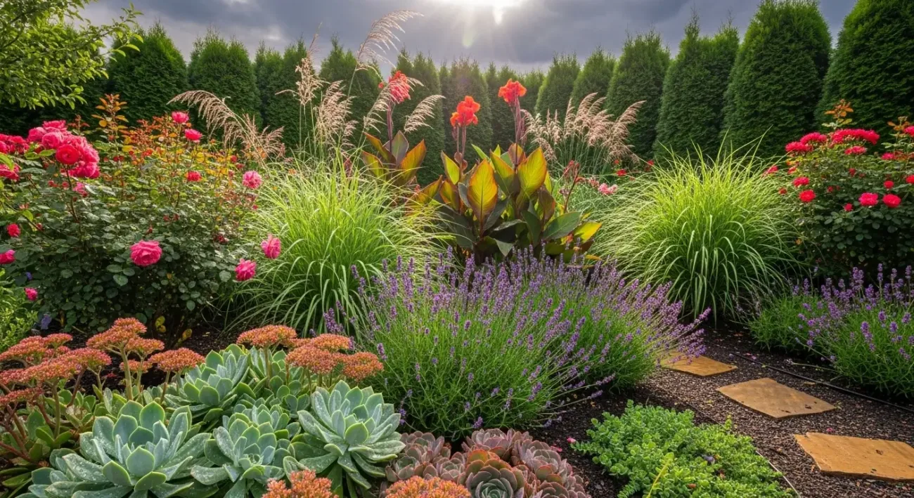 Tipos de Plantas para Jardim Resistentes ao Sol e Chuva