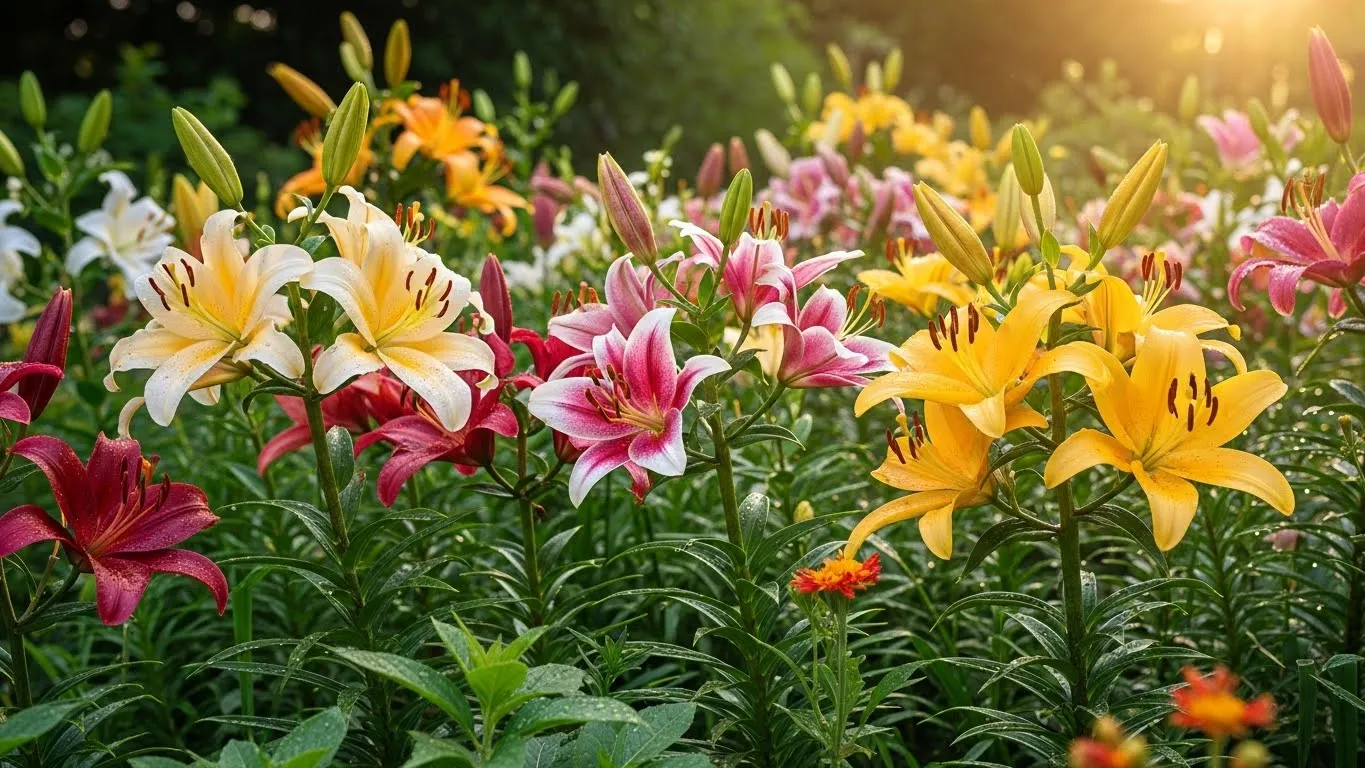 Descubra Diferentes Tipos de Lírios para um Jardim Deslumbrante