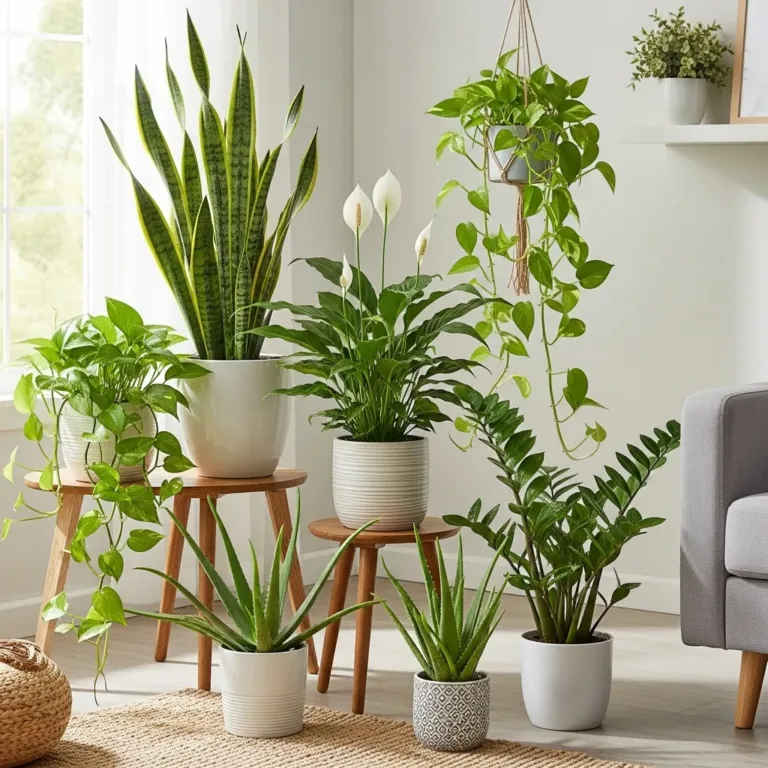 7 plantas que purificam o ar e deixam sua casa mais saudável naturalmente