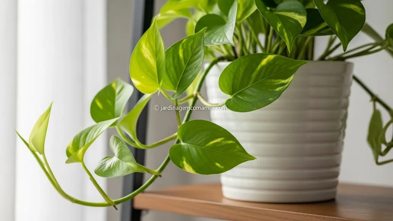 Jiboia: beleza e eficiência na purificação