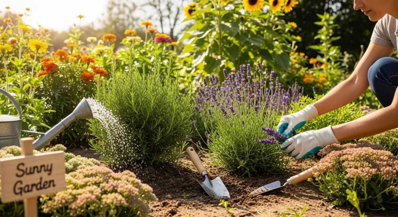 Cuidados Essenciais para o Jardim Ensolarado