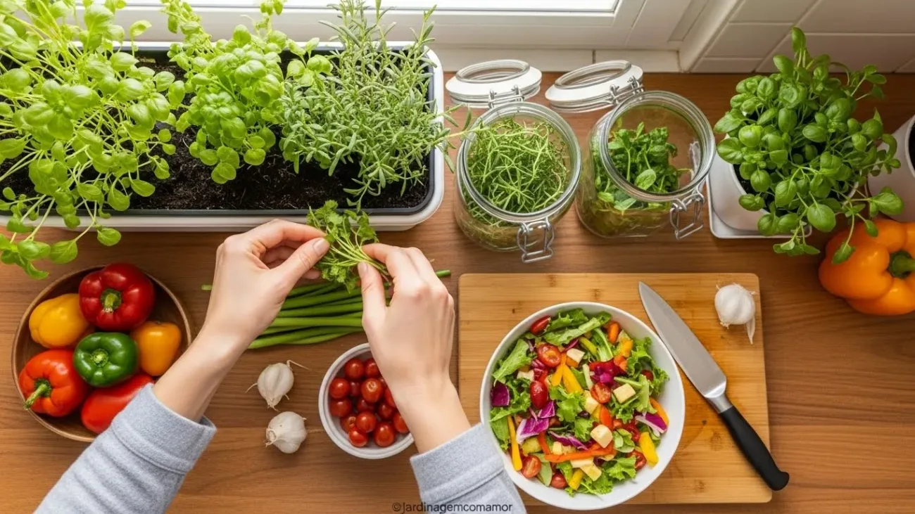 Colheita, armazenamento e uso na cozinha