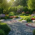 Transforme Seu Jardim: Ideias de Paisagismo com Pedras e Plantas