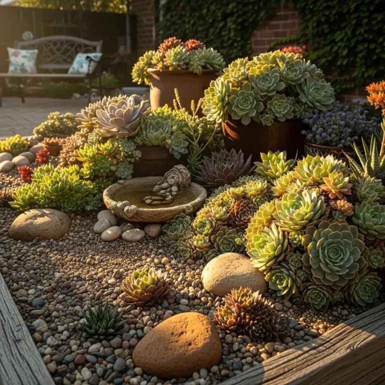 jardim de suculentas simples e económico: Guia definitivo