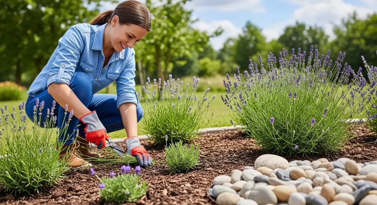 aproveitar ao máximo a lavanda no jardim