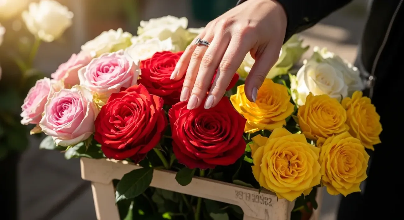 Escolhendo a Variedade de Rosa