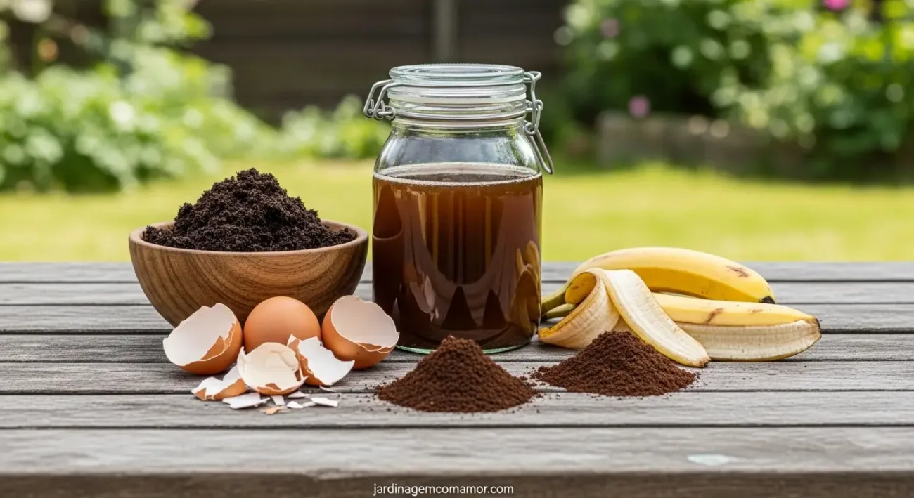 Principais tipos de adubo natural caseiro