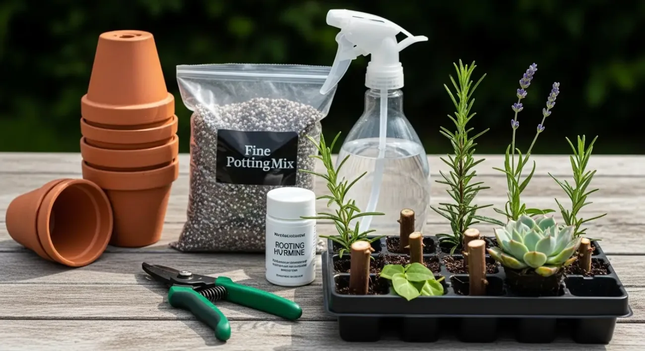 Materiais essenciais para começar a produzir mudas