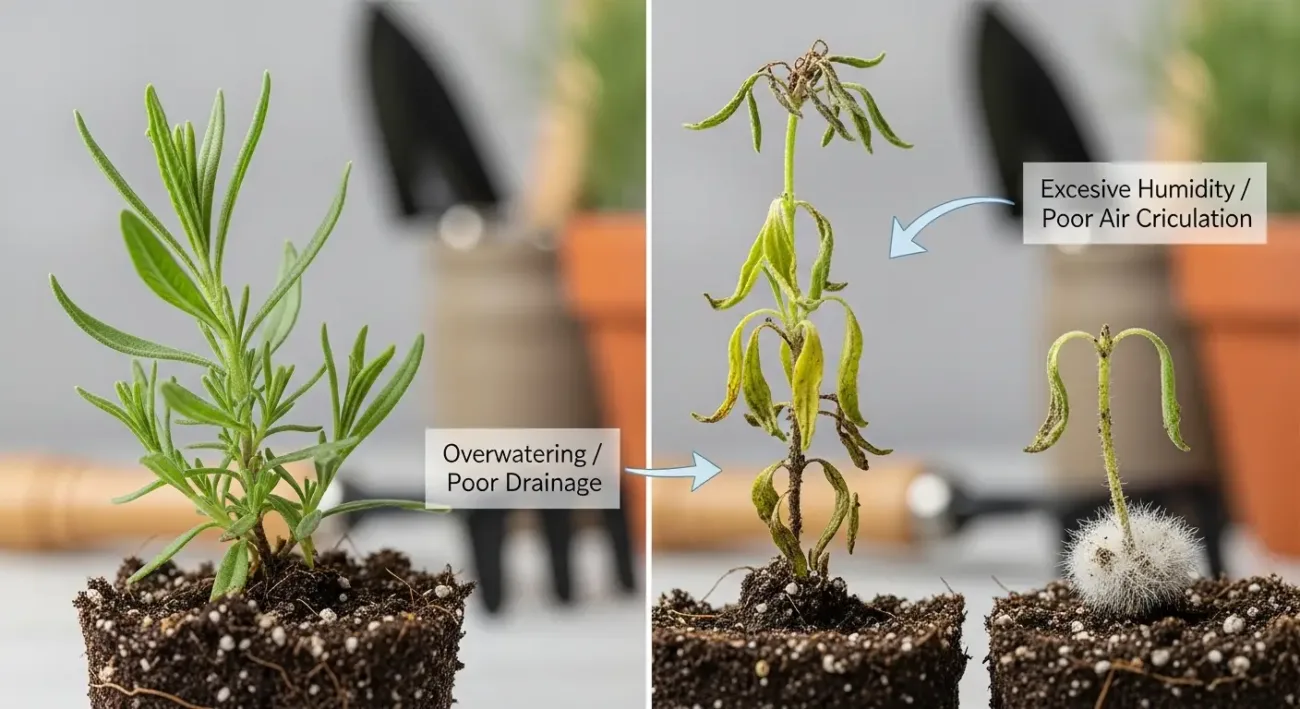 Erros comuns ao fazer mudas de lavanda e como evitar