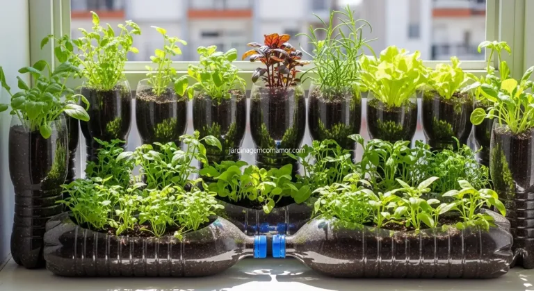 Horta em Garrafa PET: Guia Completo para Cultivar em Casa com Sustentabilidade