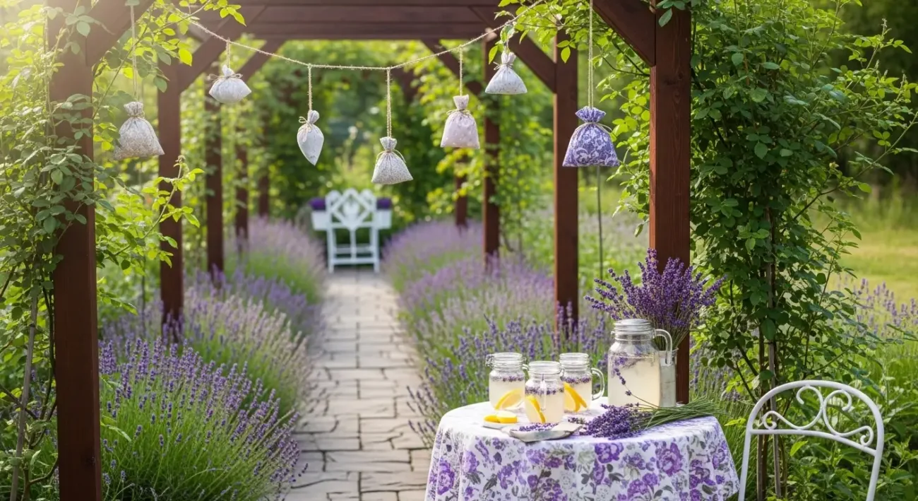 Usos criativos da lavanda dentata no seu jardim