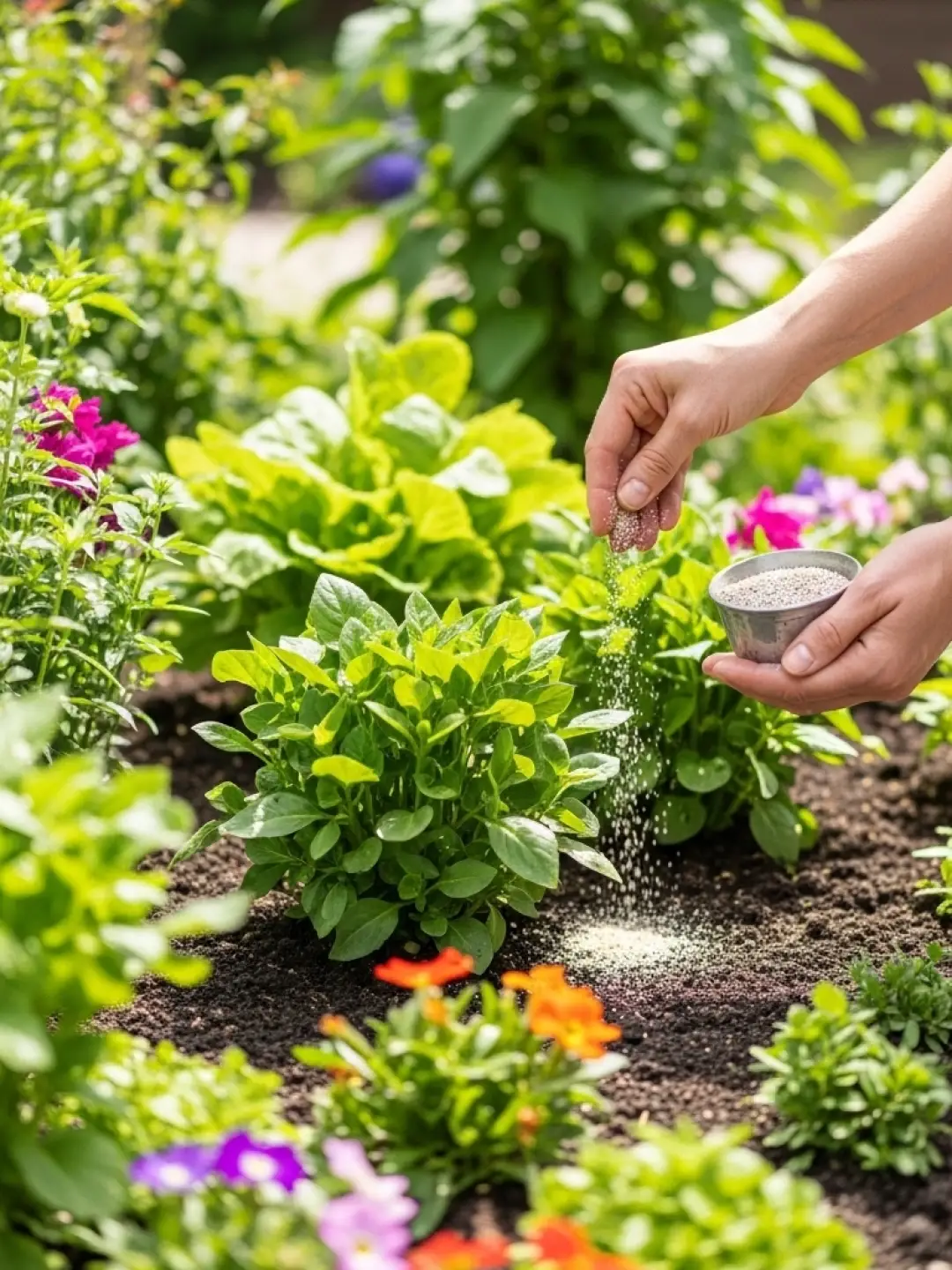 Dê vida ao seu jardim com o fertilizante certo