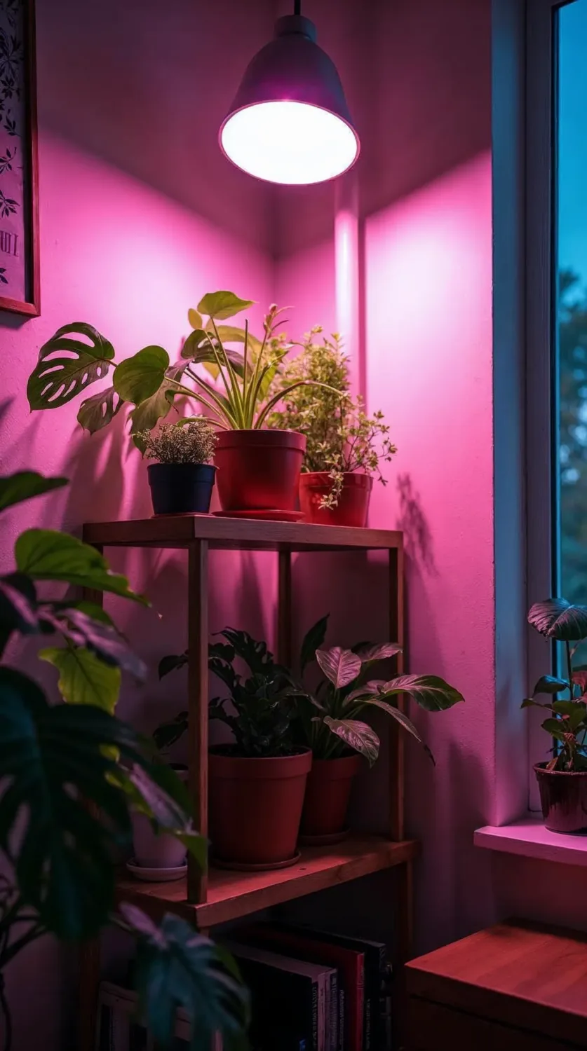 Ilumine e turbine suas plantas em casa