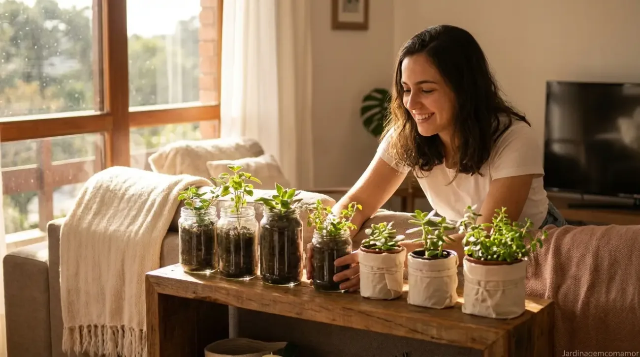 Por que usar vasos reciclados em casa