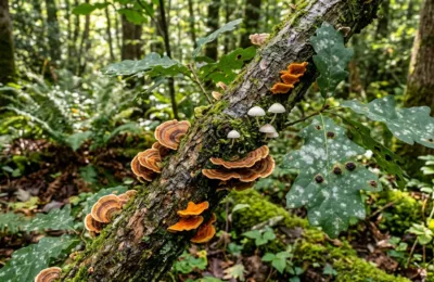 Fungos nas plantas