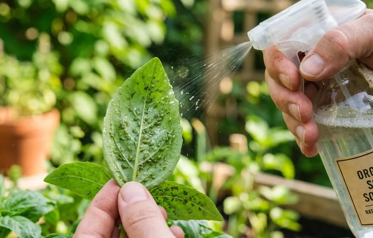 Eliminar pulgões das plantas