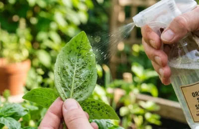 Eliminar pulgões das plantas