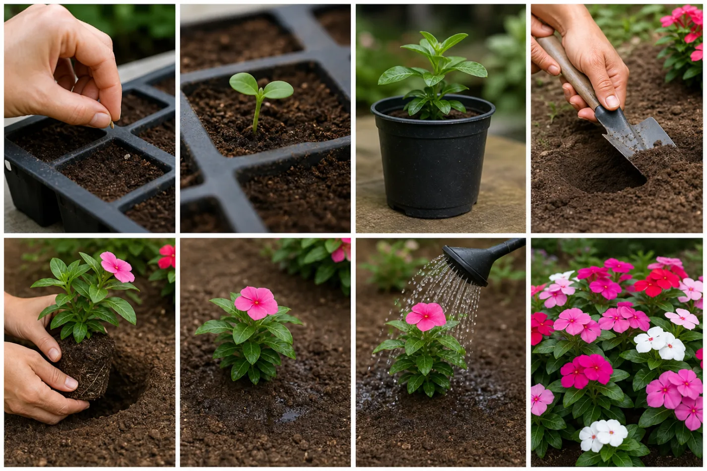Como cultivar vinca passo a passo | jardinagem Com Amor Como cultivar vinca passo a passo como cultivar vinca