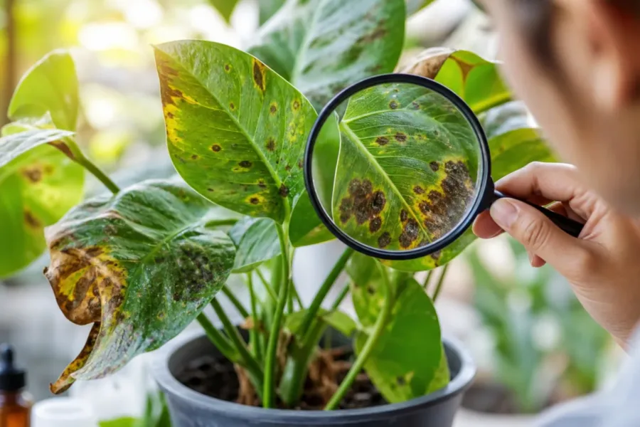 Como eliminar fungos das plantas: diagnóstico e cuidados